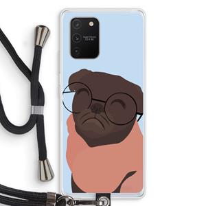 CaseCompany Ludo: Samsung Galaxy S10 Lite Transparant Hoesje met koord