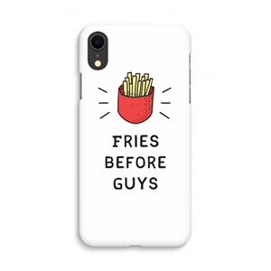 CaseCompany Fries before guys: iPhone XR Volledig Geprint Hoesje