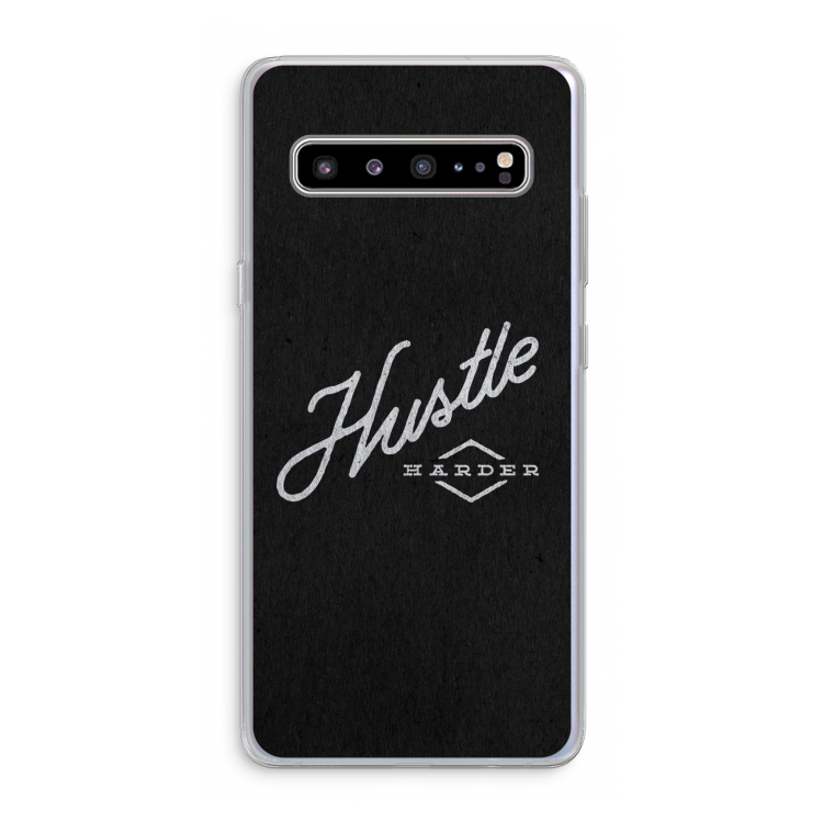 CaseCompany Hustle: Samsung Galaxy S10 5G Transparant Hoesje