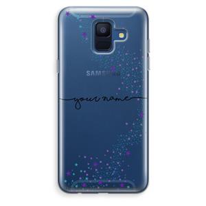 Sterren: Samsung Galaxy A6 (2018) Transparant Hoesje