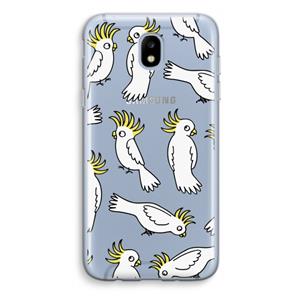 CaseCompany Papegaai: Samsung Galaxy J5 (2017) Transparant Hoesje