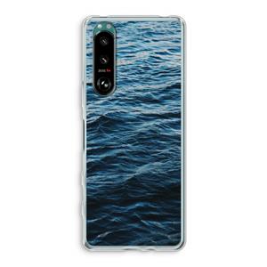 CaseCompany Oceaan: Sony Xperia 5 III Transparant Hoesje