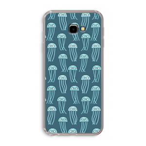 CaseCompany Kwallie: Samsung Galaxy J4 Plus Transparant Hoesje