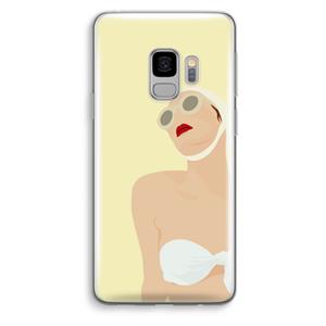 CaseCompany Summer: Samsung Galaxy S9 Transparant Hoesje