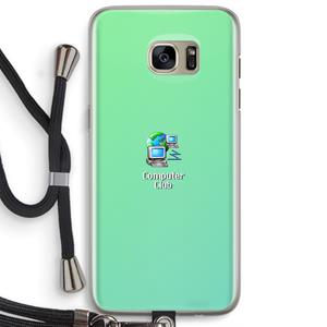 CaseCompany Win98: Samsung Galaxy S7 Edge Transparant Hoesje met koord