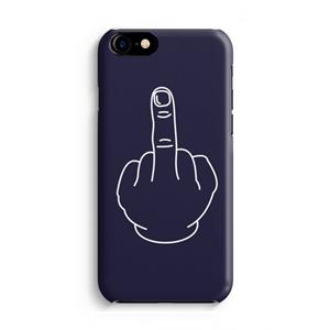 CaseCompany F**k U: iPhone 8 Volledig Geprint Hoesje
