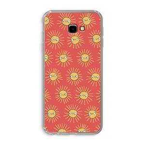 CaseCompany Zon: Samsung Galaxy J4 Plus Transparant Hoesje