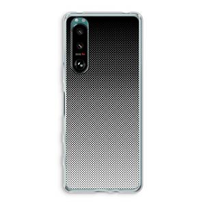 CaseCompany Musketon Halftone: Sony Xperia 5 III Transparant Hoesje