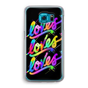 CaseCompany Loves: Samsung Galaxy S6 Transparant Hoesje