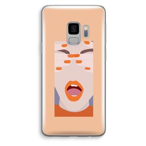 CaseCompany Surprise: Samsung Galaxy S9 Transparant Hoesje