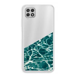 CaseCompany Weerkaatsing water: Samsung Galaxy A22 4G Transparant Hoesje