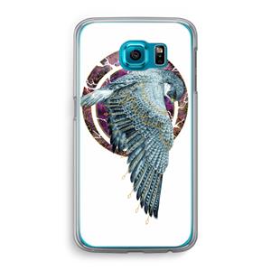 CaseCompany Golden Falcon: Samsung Galaxy S6 Transparant Hoesje