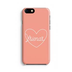 CaseCompany Friends heart: Volledig geprint iPhone SE 2020 Hoesje