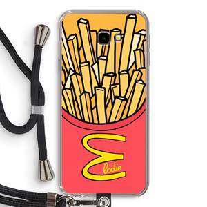 CaseCompany McElodie: Samsung Galaxy J4 Plus Transparant Hoesje met koord