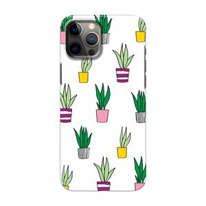CaseCompany Sanseveria: Volledig geprint iPhone 12 Hoesje