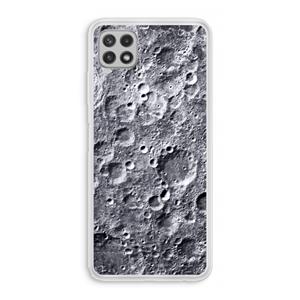 CaseCompany Maanlandschap: Samsung Galaxy A22 4G Transparant Hoesje