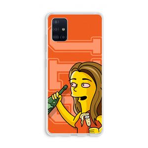 CaseCompany Jamie Lee Simpson: Galaxy A51 4G Transparant Hoesje