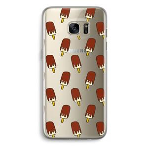 CaseCompany Yummy: Samsung Galaxy S7 Edge Transparant Hoesje