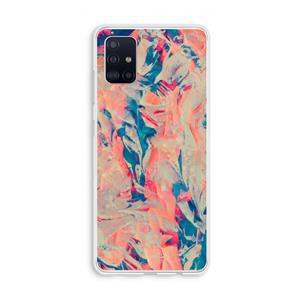 CaseCompany Alone: Galaxy A51 4G Transparant Hoesje