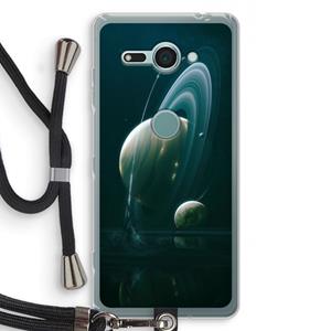 CaseCompany Mercurius: Sony Xperia XZ2 Compact Transparant Hoesje met koord