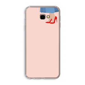 CaseCompany High heels: Samsung Galaxy J4 Plus Transparant Hoesje