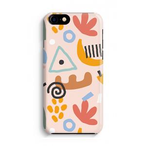 CaseCompany Abstract: iPhone 8 Volledig Geprint Hoesje
