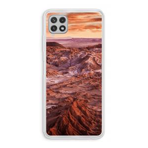 CaseCompany Mars: Samsung Galaxy A22 4G Transparant Hoesje