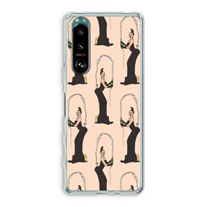 CaseCompany Pop Some Kim: Sony Xperia 5 III Transparant Hoesje