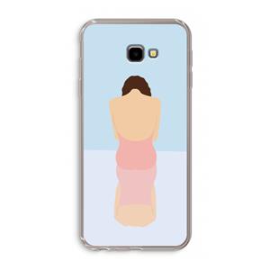 CaseCompany Mirror: Samsung Galaxy J4 Plus Transparant Hoesje