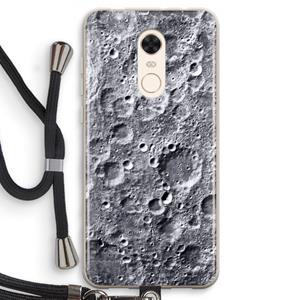 CaseCompany Maanlandschap: Xiaomi Redmi 5 Transparant Hoesje met koord
