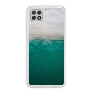 CaseCompany Stranded: Samsung Galaxy A22 4G Transparant Hoesje
