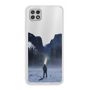 CaseCompany Wanderlust: Samsung Galaxy A22 4G Transparant Hoesje