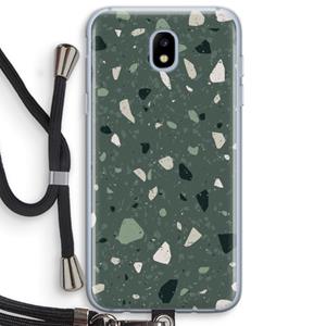 CaseCompany Terrazzo N°19: Samsung Galaxy J5 (2017) Transparant Hoesje met koord