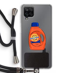 CaseCompany Ultra Sensitive: Samsung Galaxy A12 Transparant Hoesje met koord
