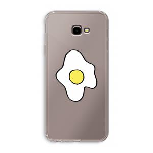 CaseCompany Spiegelei: Samsung Galaxy J4 Plus Transparant Hoesje