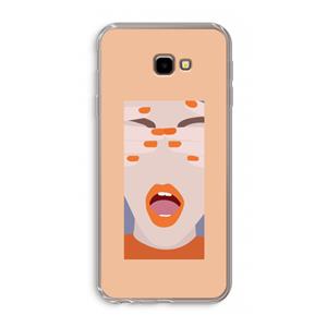 CaseCompany Surprise: Samsung Galaxy J4 Plus Transparant Hoesje