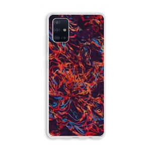 CaseCompany Lucifer: Galaxy A51 4G Transparant Hoesje
