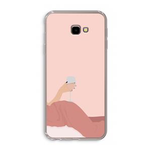 CaseCompany Wine: Samsung Galaxy J4 Plus Transparant Hoesje