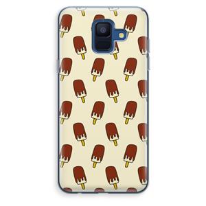 CaseCompany Yummy: Samsung Galaxy A6 (2018) Transparant Hoesje