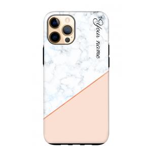 CaseCompany Marmer in stijl: iPhone 12 Pro Max Tough Case
