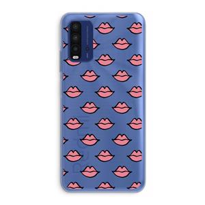 Lipjes: Xiaomi Redmi 9T Transparant Hoesje