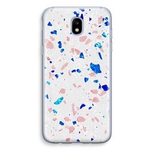 CaseCompany Terrazzo N°6: Samsung Galaxy J5 (2017) Transparant Hoesje