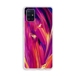 CaseCompany Phoenix: Galaxy A51 4G Transparant Hoesje