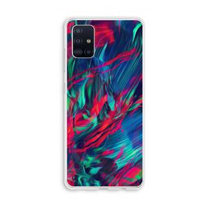 CaseCompany Pilgrims Of The Sea: Galaxy A51 4G Transparant Hoesje
