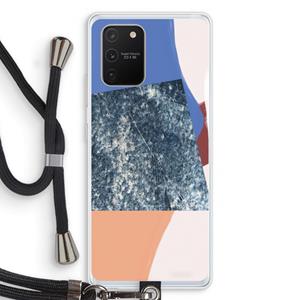 CaseCompany Billy: Samsung Galaxy S10 Lite Transparant Hoesje met koord
