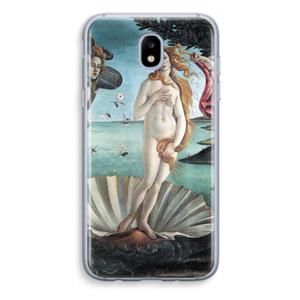 CaseCompany Birth Of Venus: Samsung Galaxy J5 (2017) Transparant Hoesje