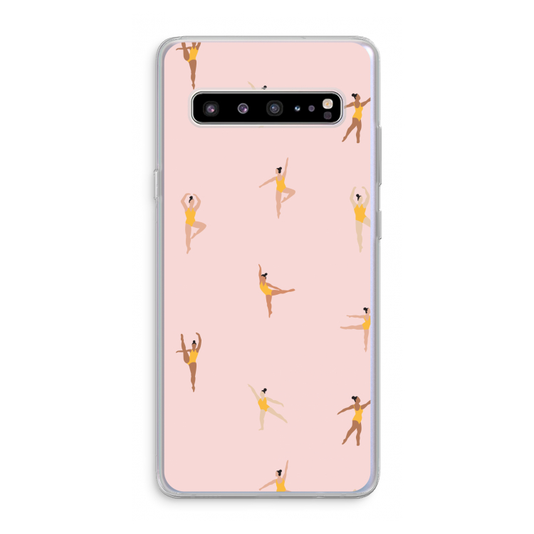 CaseCompany Dans #2: Samsung Galaxy S10 5G Transparant Hoesje