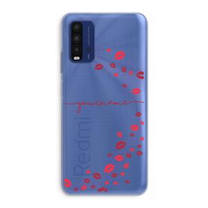 Kusjes: Xiaomi Redmi 9T Transparant Hoesje