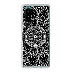 CaseCompany Roses Are Red: Sony Xperia 5 III Transparant Hoesje