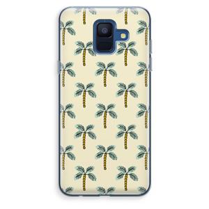 CaseCompany Paradise: Samsung Galaxy A6 (2018) Transparant Hoesje